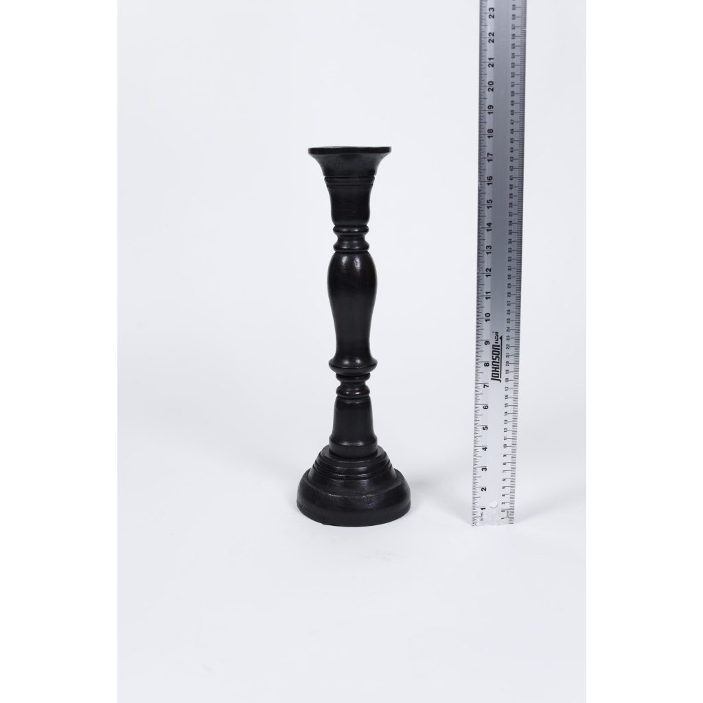 Black Candleholder 18″