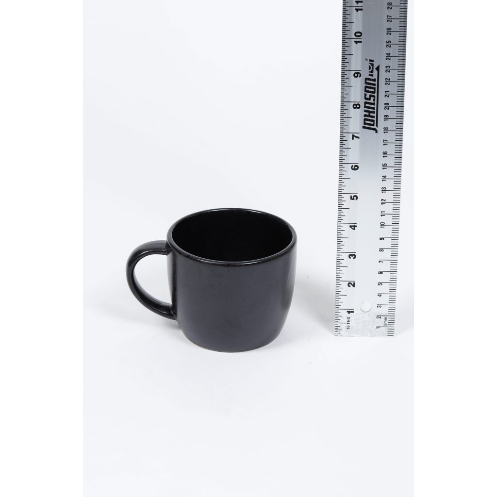 Black Ceramic Mug