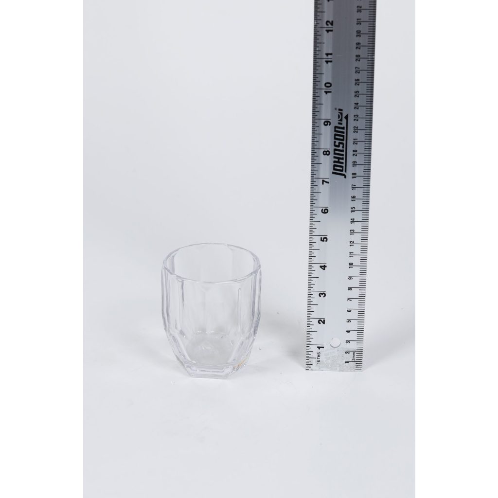Glass Angular Bottom Cup