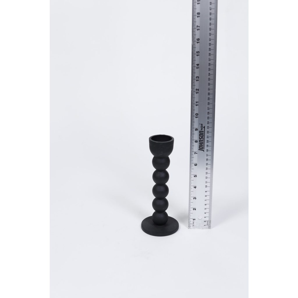 Black Candleholder 8.25″