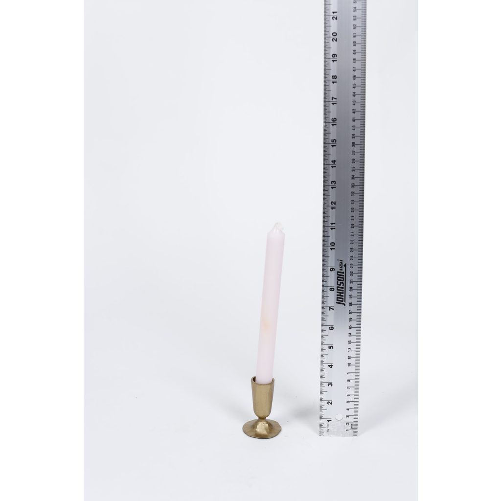 Light Pink Taper Candle