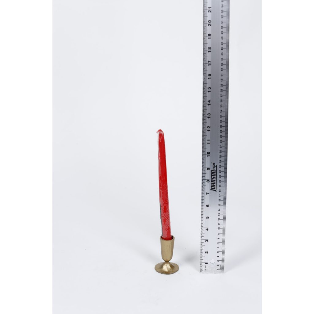 Red Taper Candle
