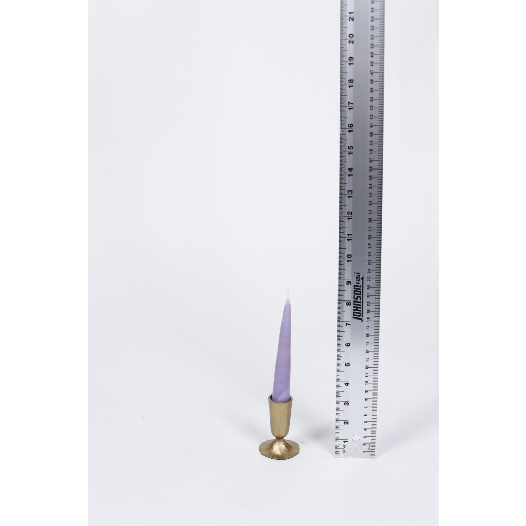 Purple Taper Candle