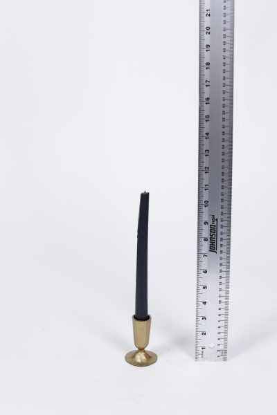 Black Taper Candle