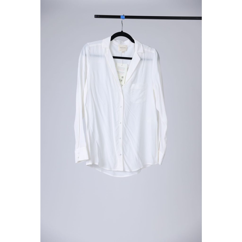 Sezane White Women’s Blouse