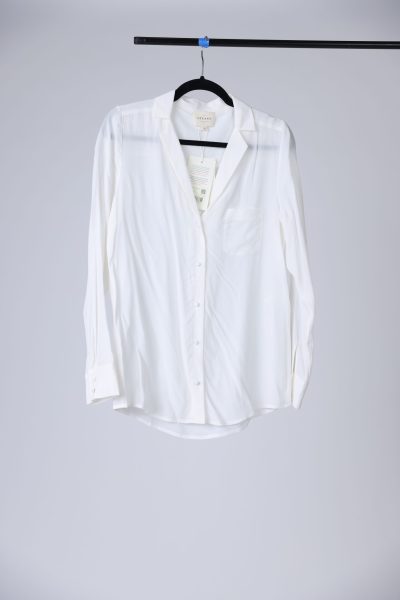 Sezane White Women’s Blouse