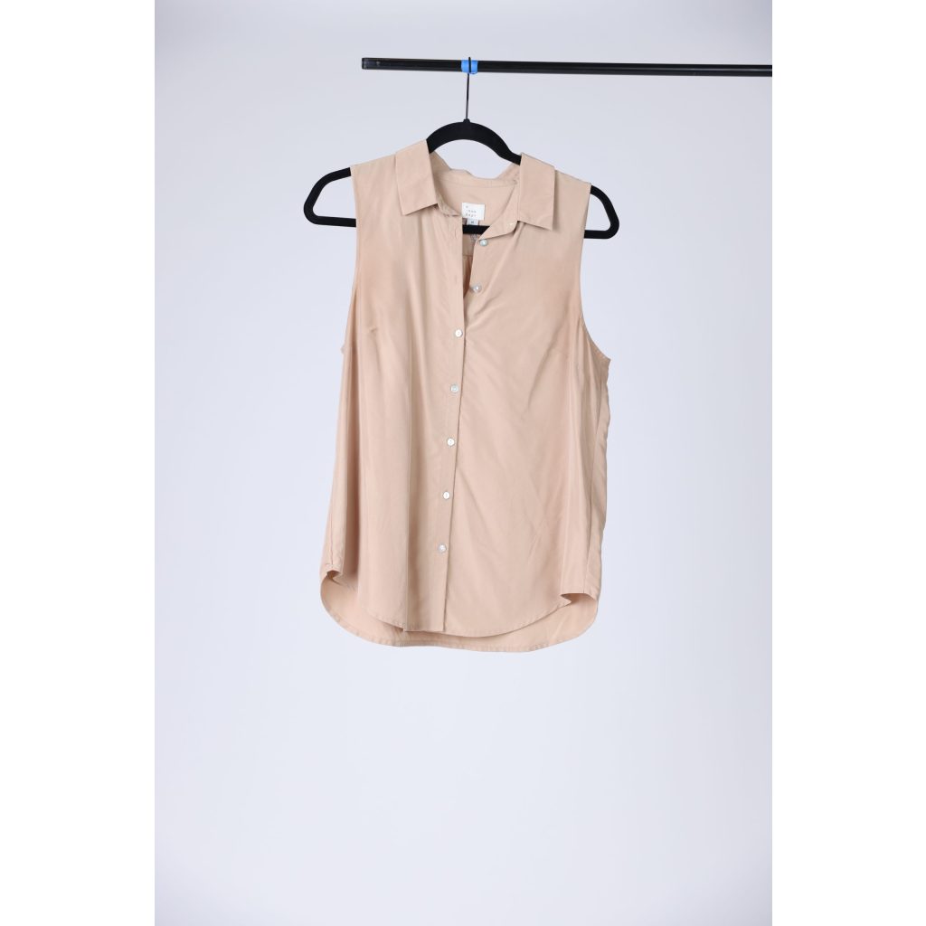 A New Day Beige Women’s Vest Blouse
