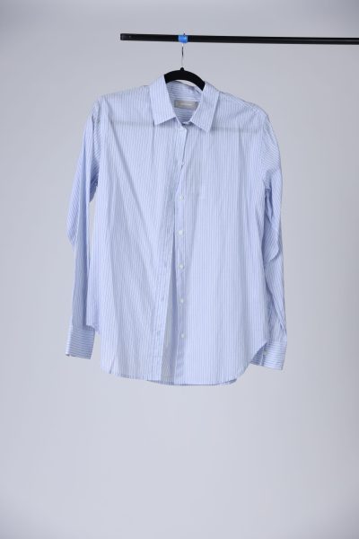 Everlane Blue Striped Women’s Button-Down