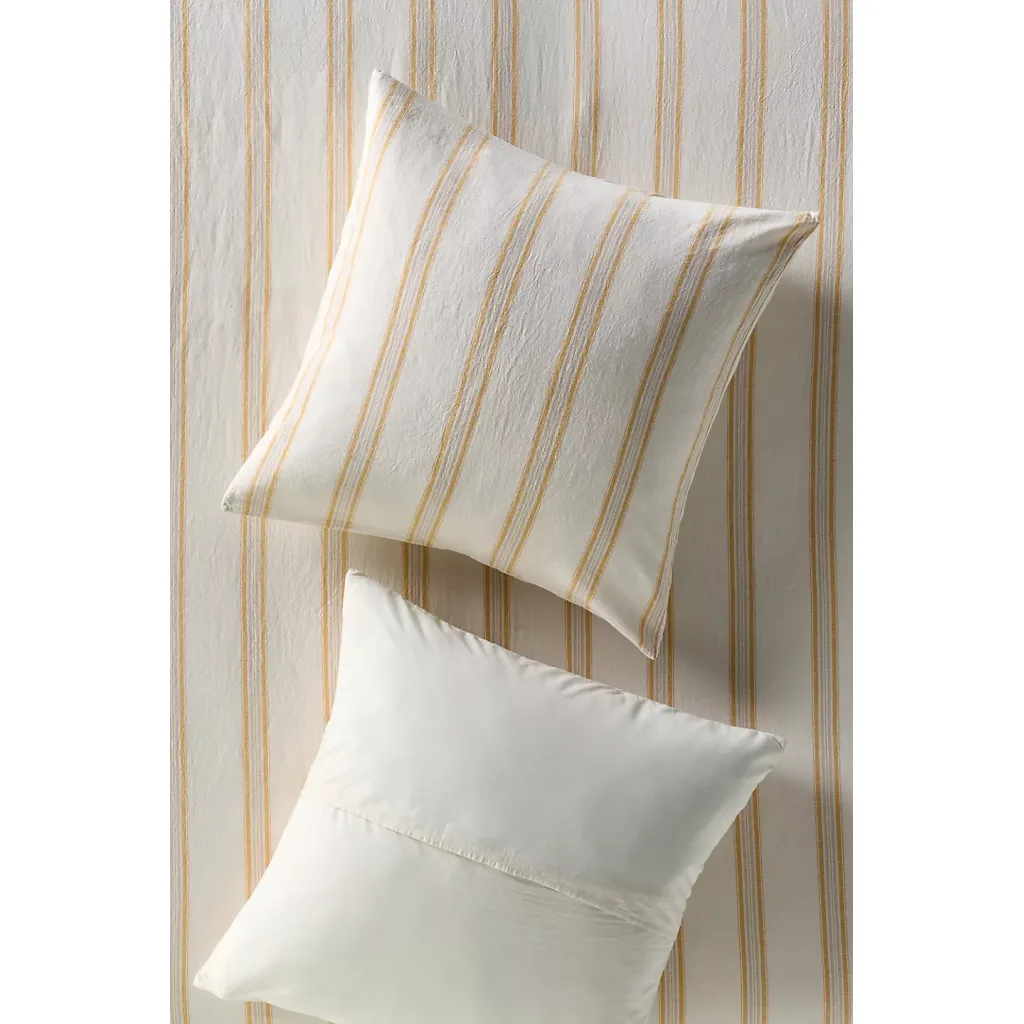 Linen Cotton Yarn Dyed Euro Sham
