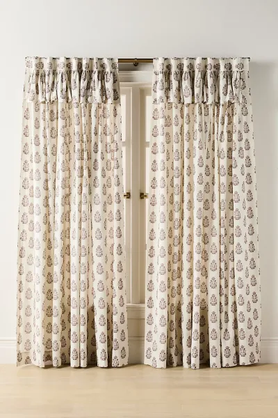 Dahlia Cotton Jersey Floral Euro Shams, Set of Two 2