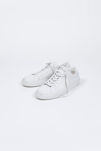 Steve Madden White Men’s Leather Sneaker