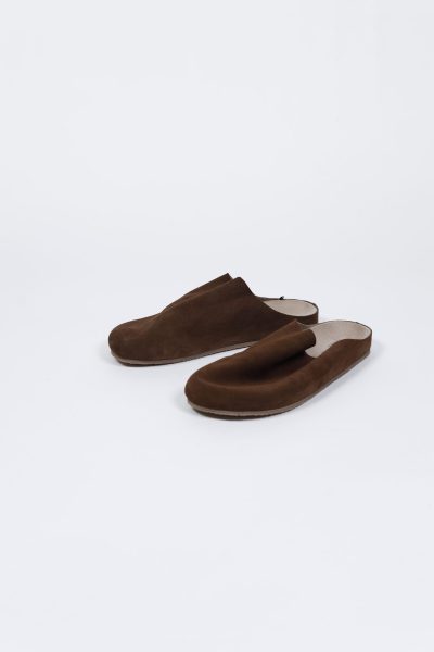 Zara Brown Men’s Suede Slippers