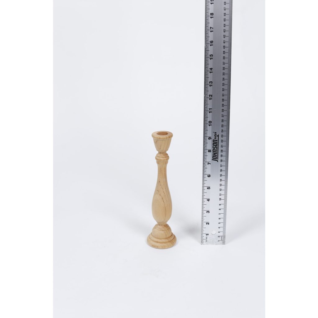 Wooden Candle Holder 9.5″