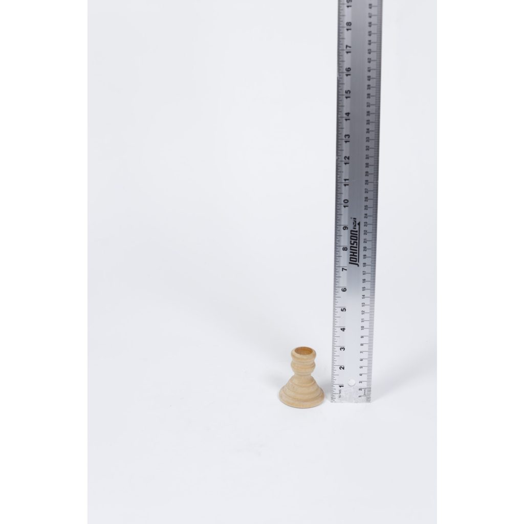 Wooden Candle Holder 2.5″