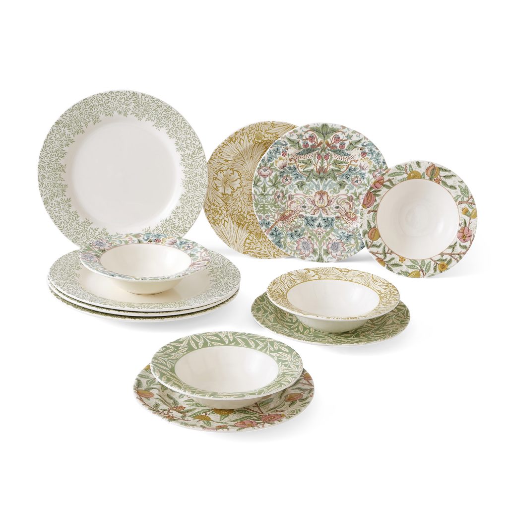 Morris & Co x Spode 12 Piece Set