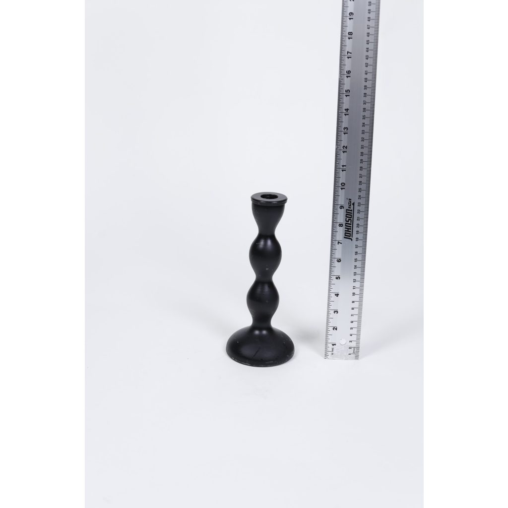 Black Candleholder 9.5″