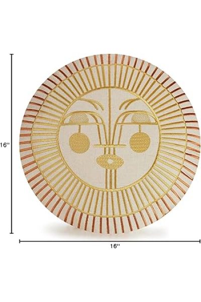 Jungalow Yellow Sun Pillow