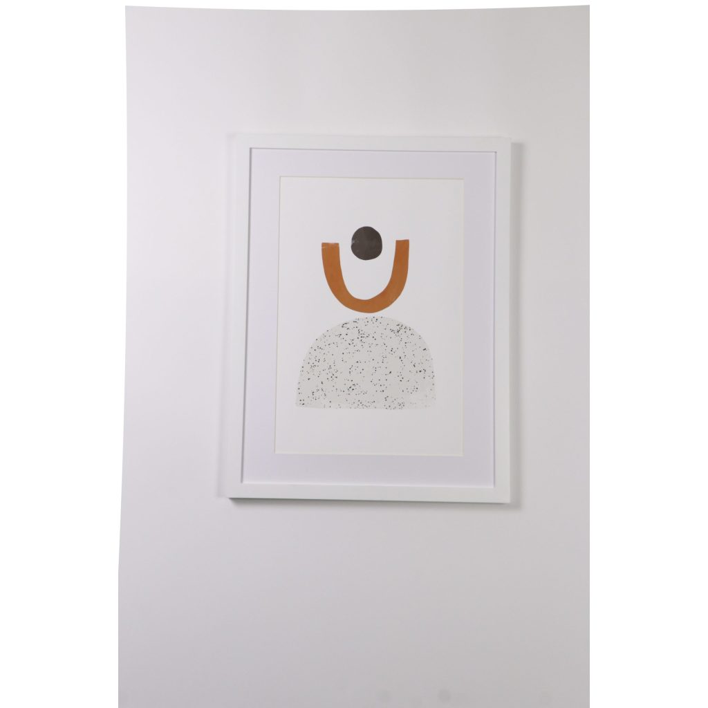 Abstract Arch and Circle Wall Art