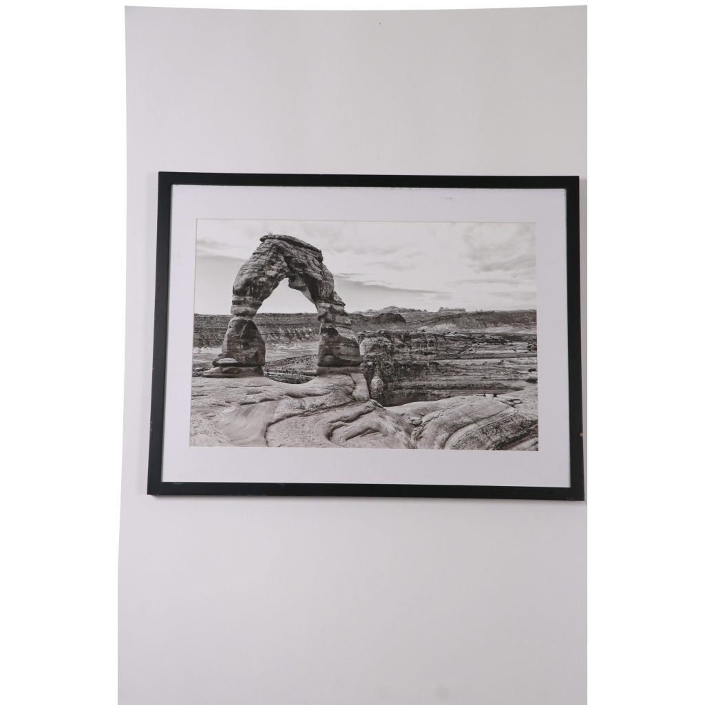 Beacon Rock B&W Desert Wall Art