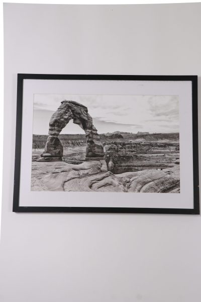 Beacon Rock B&W Desert Wall Art