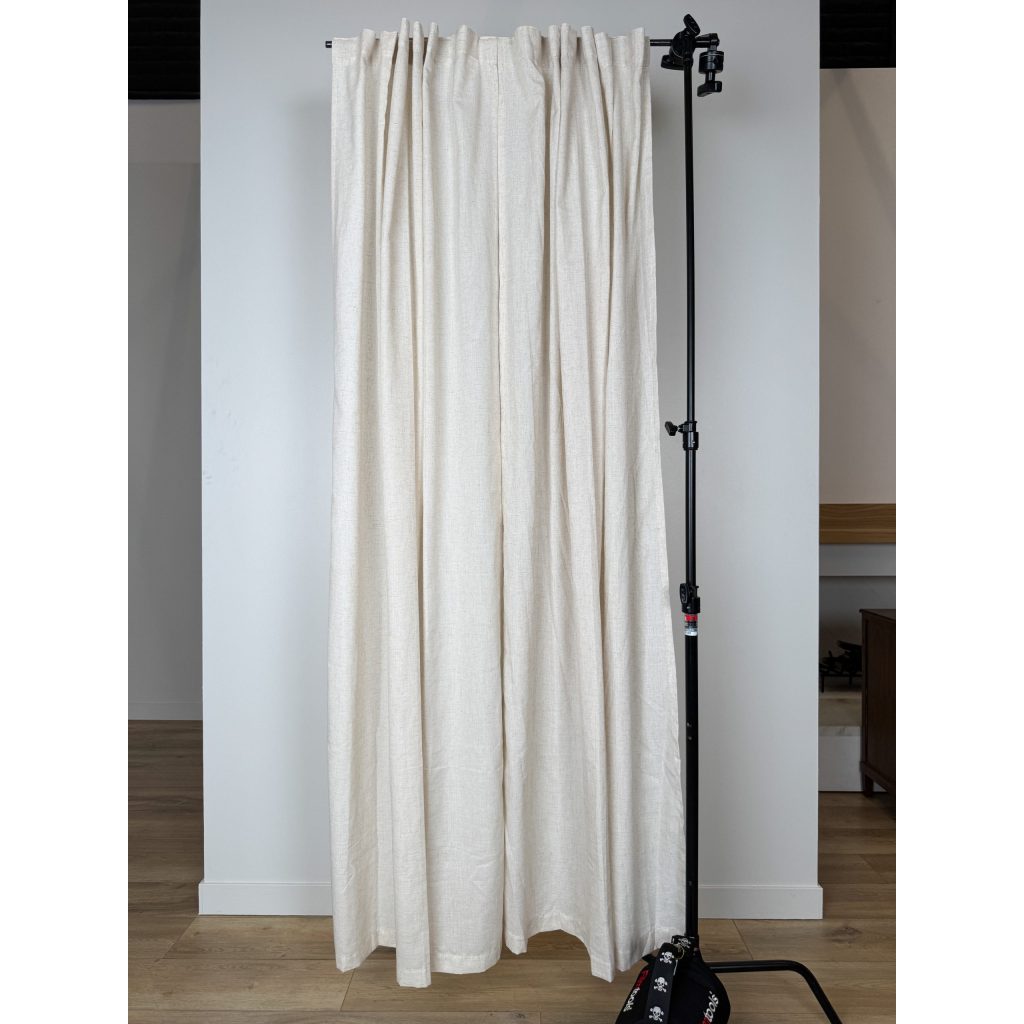 Beige Linen Curtains 94” x 48” ( 6 Panels)