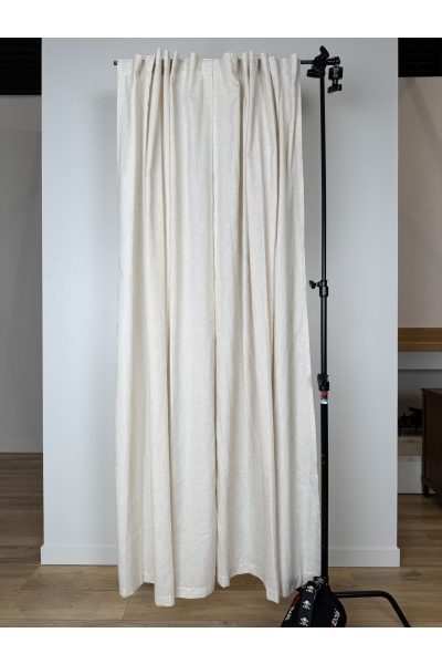 Beige Linen Curtains 94” x 48” ( 6 Panels)