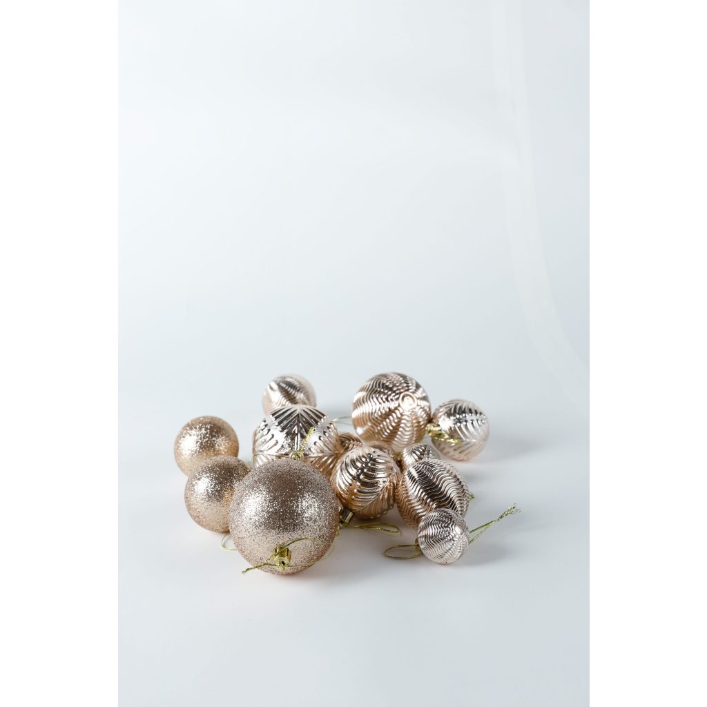 Champagne Plastic Ornaments