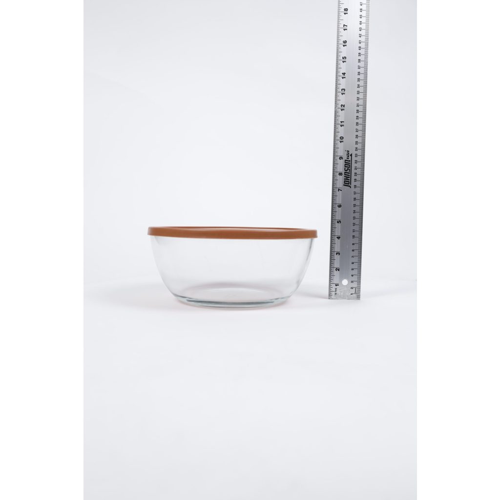 Mixing Bowl with Orange Lid