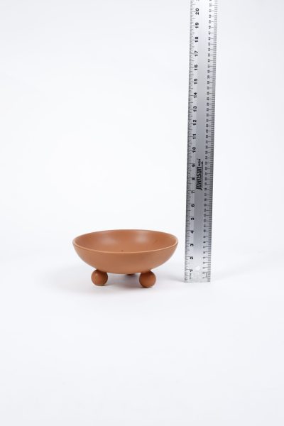 Terracotta Bowl with Sphere Legs