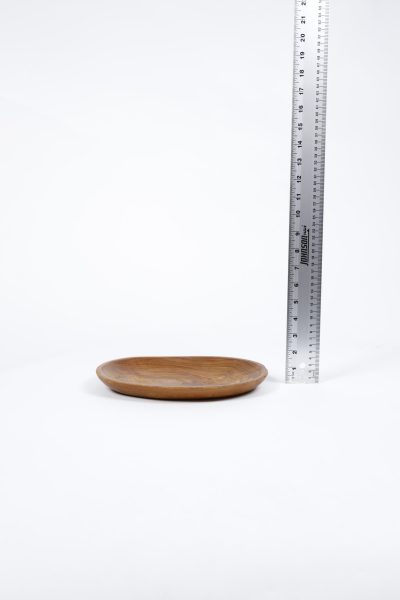 Wooden Tray Shallow Bowl