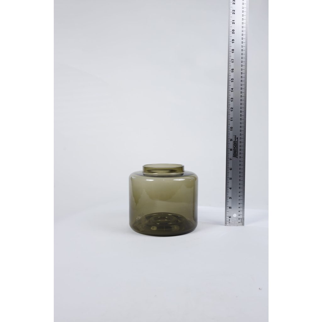 Smoky Gray Glass