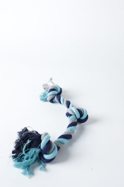 Dog Blue and Grey Chew Rope