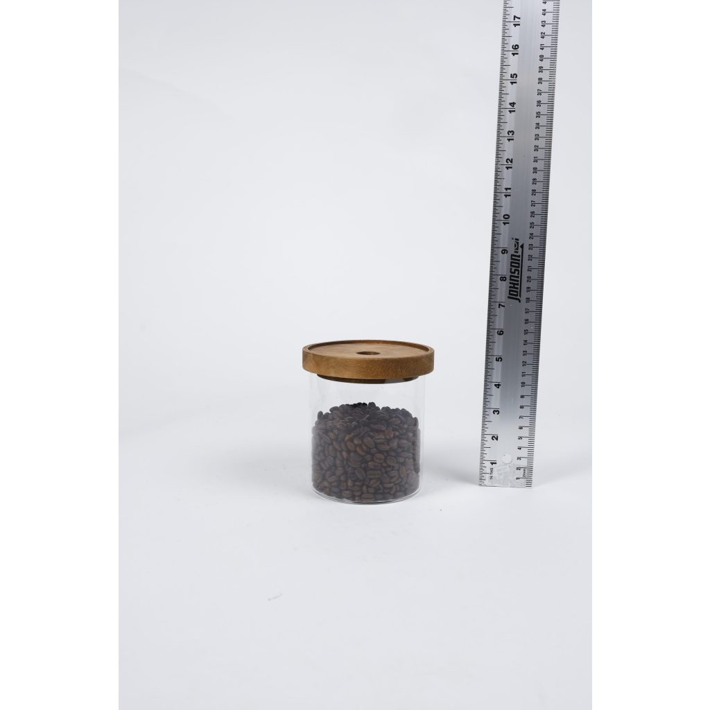 Coffee Bean Glass Container