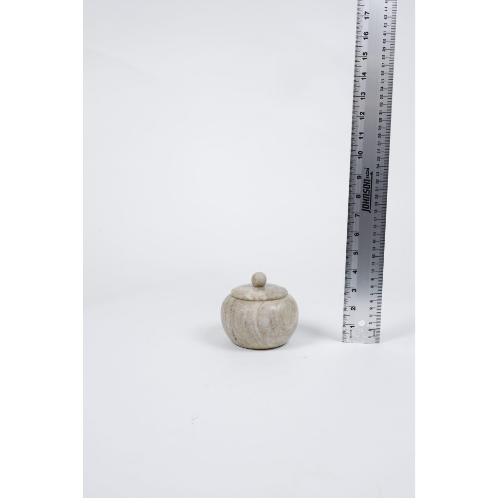Tan Marble Container