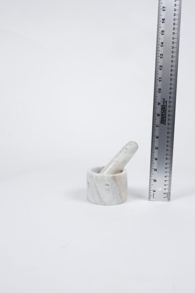 Mortar and Pestle White Marble