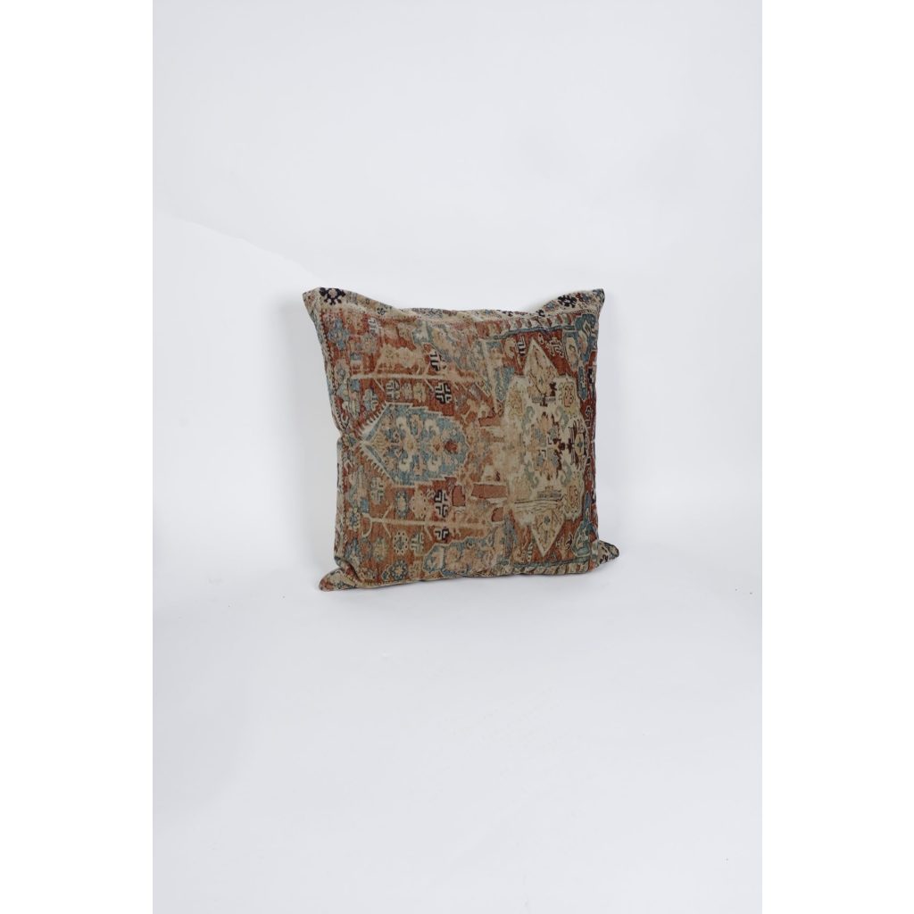 Multicolor Pattern Velvet Pillow