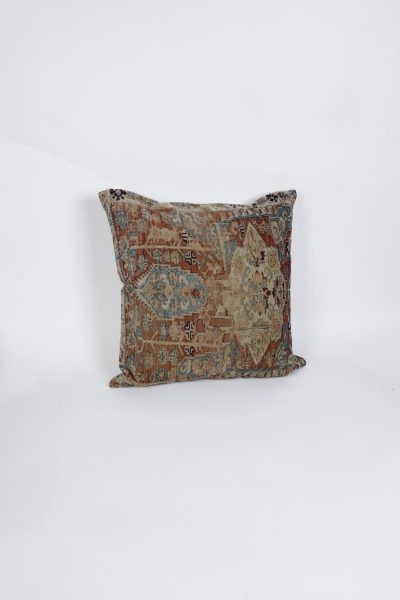 Multicolor Pattern Velvet Pillow