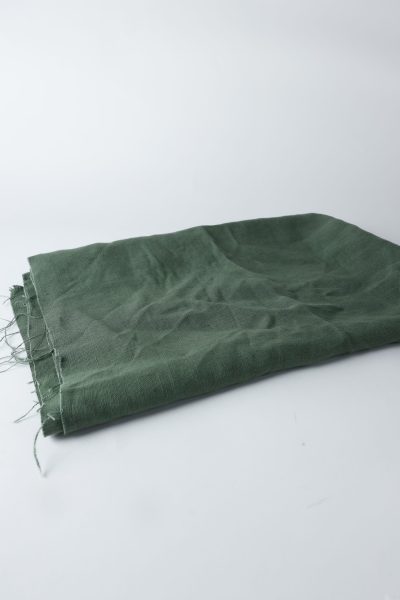 Morris & Co. Green Burlap Fabric