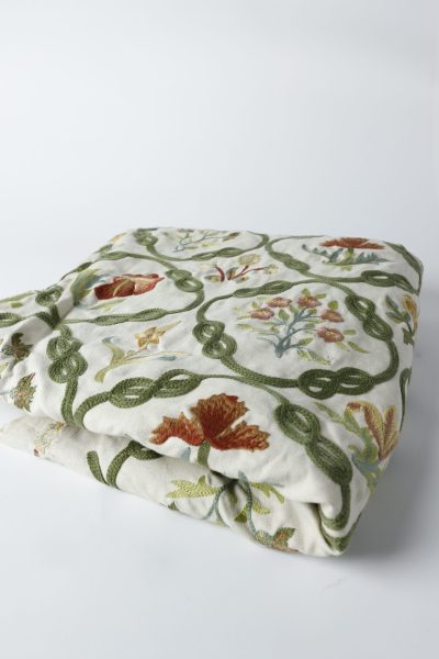 Morris & Co. Mays Coverlet Twining Vine Fabric