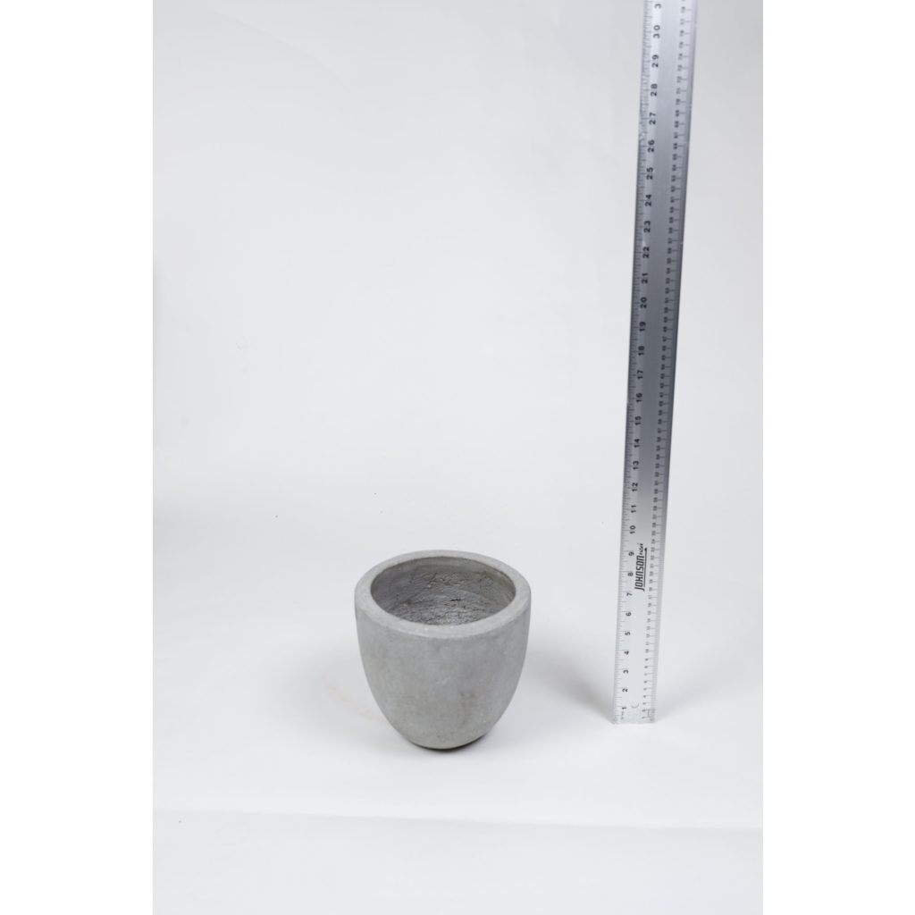 Gray Concrete Planter