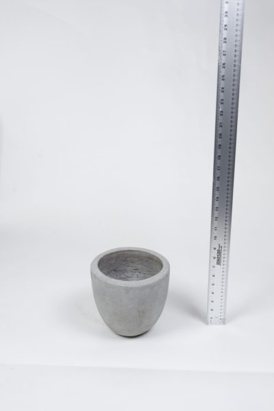 Gray Concrete Planter