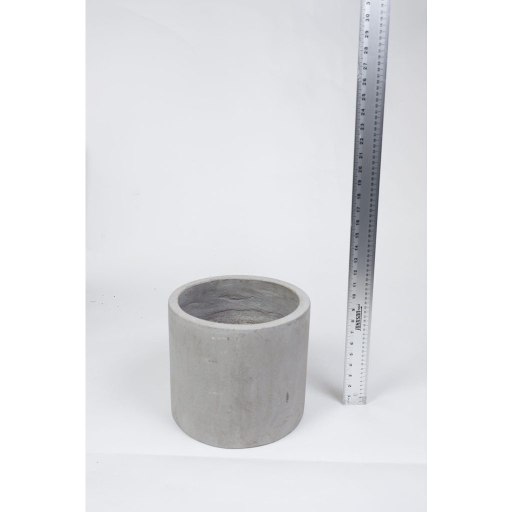 Gray Concrete Planter