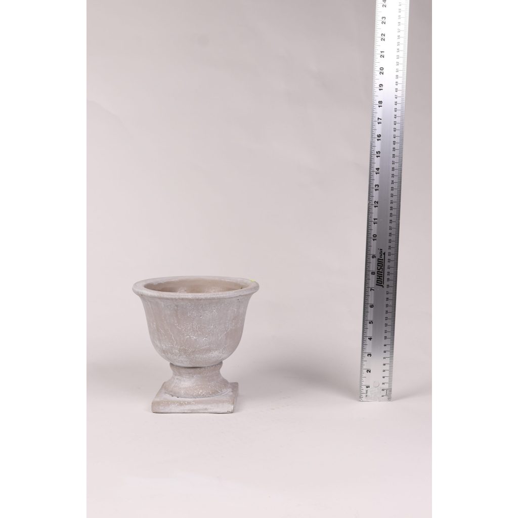 Off White Weathered Planter