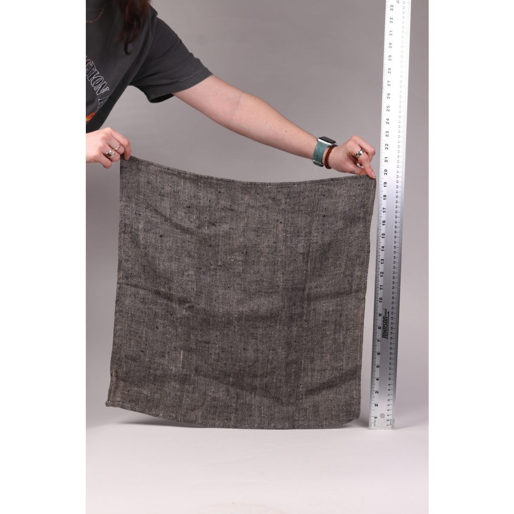 Black Heathered Dish Towel