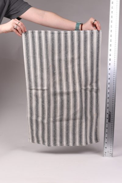 White Blue Stripes Table Runner 2