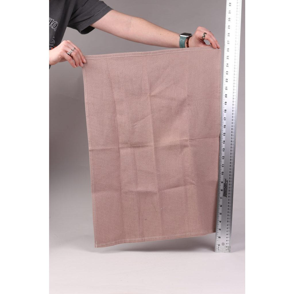Light Brown Textured Dish Towel