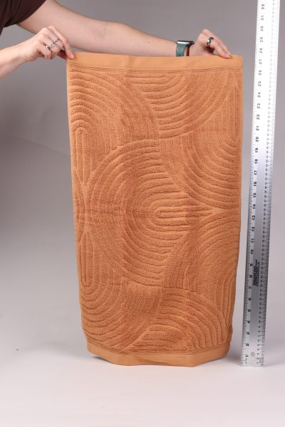 Peach Swirl Hand Towel