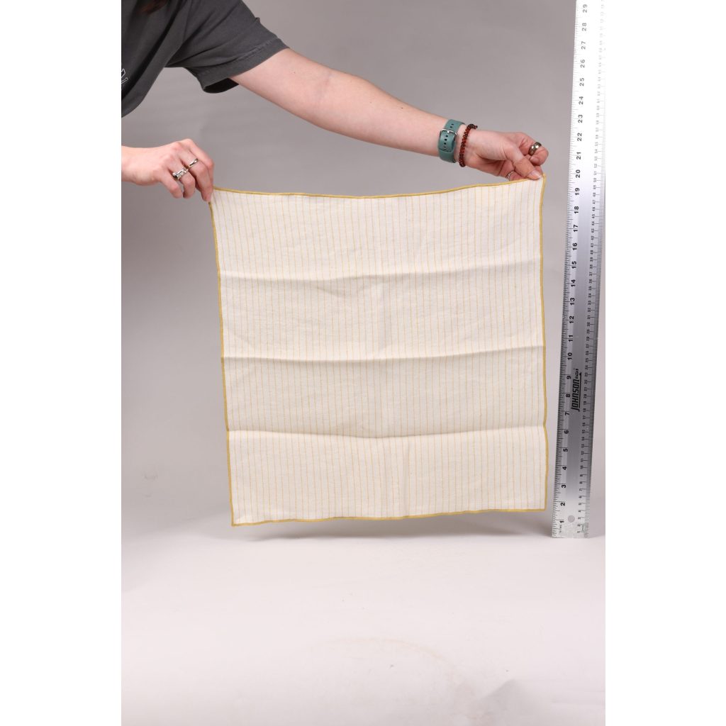 Yellow Striped Napkin