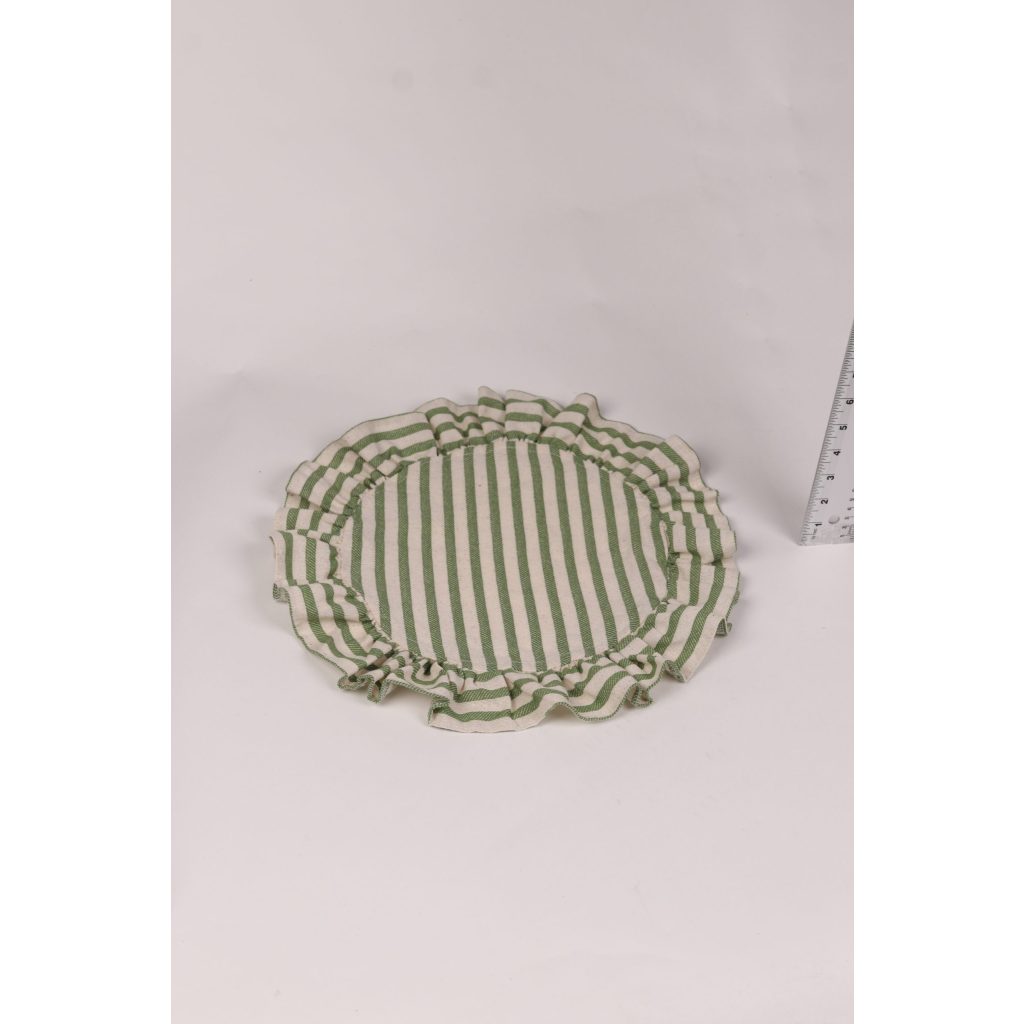Cloth Green Striped Placemat