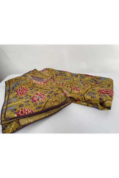 Morris & Co Saffron Seasons of May King Duvet Cover including Pillowcases